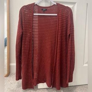 Burgundy ATP9 cardigan